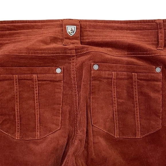 Kuhl Born In The Mountains Burgundy Pants Slim Fit Women’s Size 8 short - Picture 4 of 7